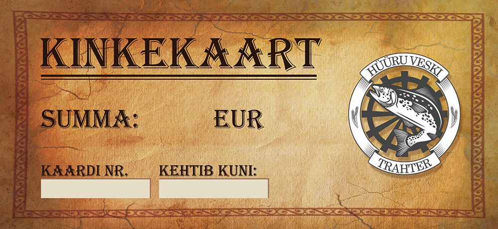 kinkekaart